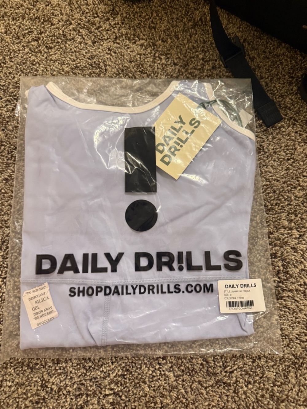 Daily drills mist layered playsuit